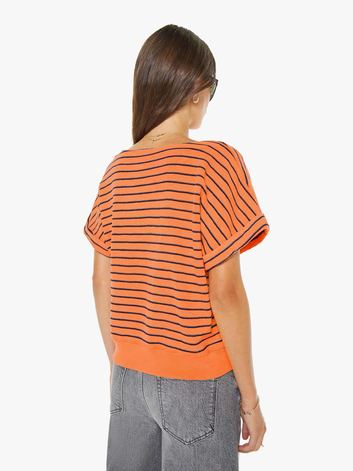 Mother Denim The Skipper Orange