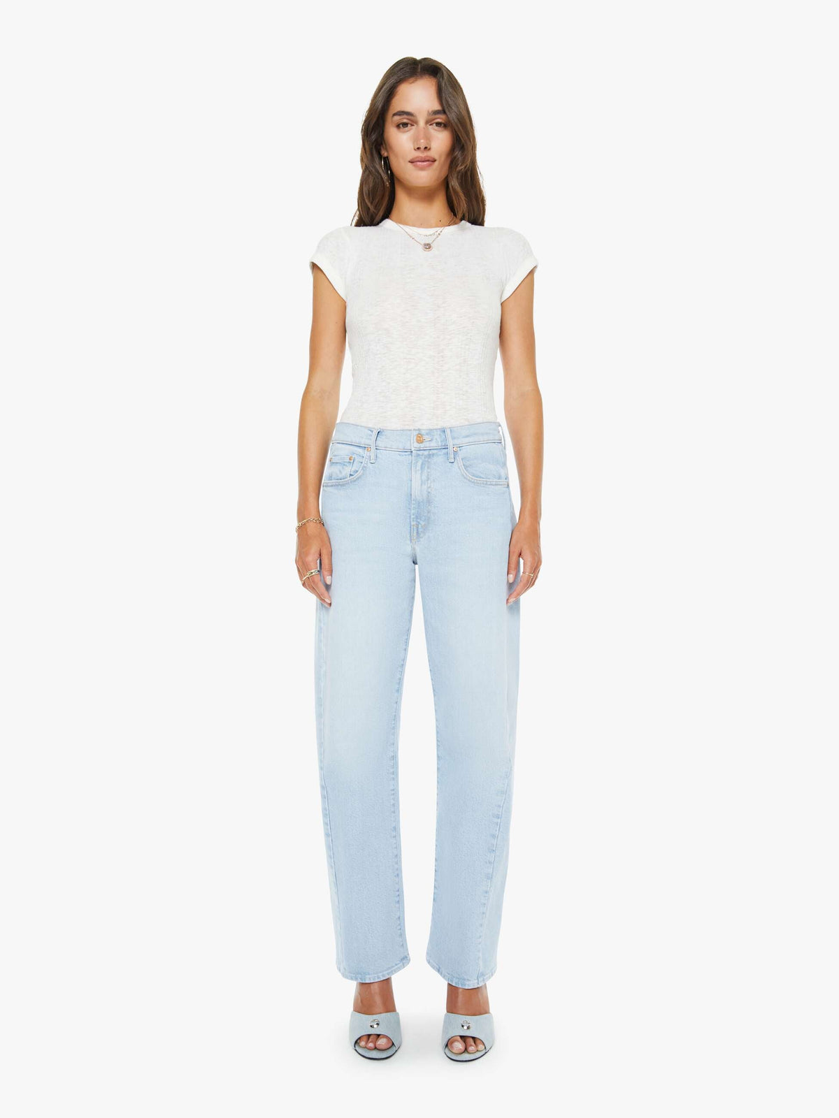 Mother Denim The Lil Goodie Bell Rose Bowl