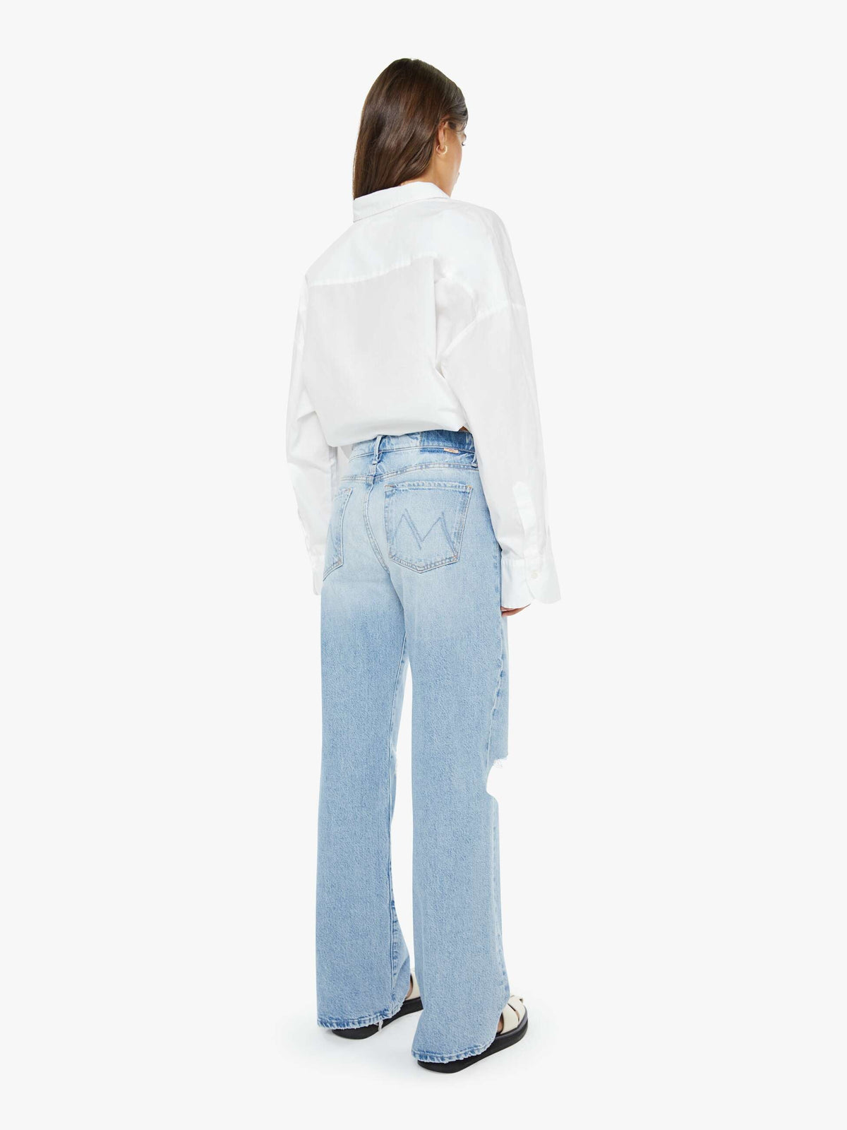 Mother Denim The Boxy Goodie Goodie Take Me To The Lake