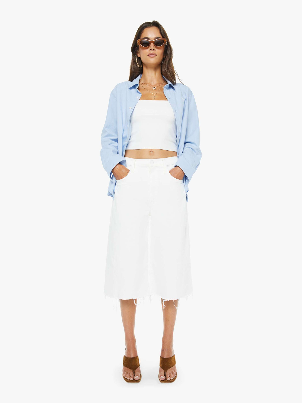 Mother Denim The Sport Rib Rowdy We Tried