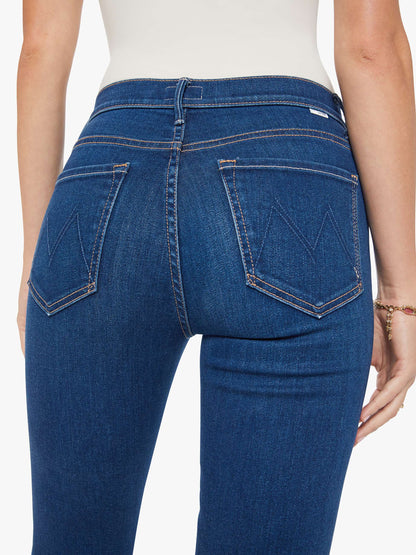 Mother Denim The Party In The Back Shirt Flower Notes