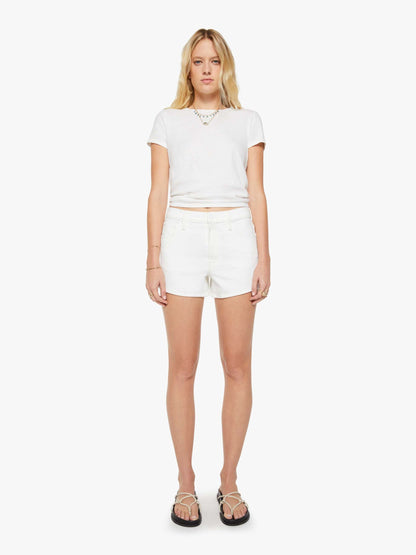 Mother Denim The Breeze Yoke Top Golden Apricot