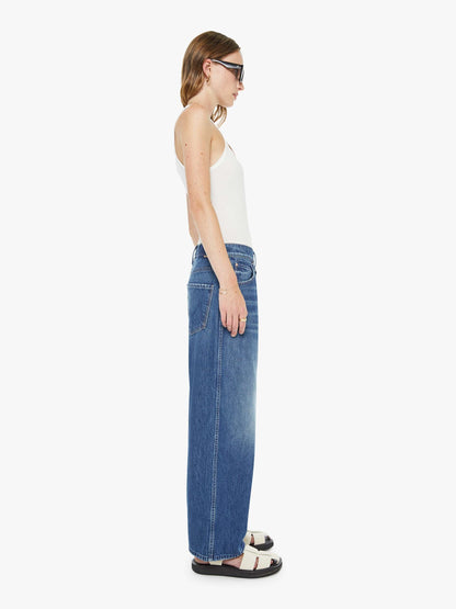 Mother Denim The Crop Raquette Drop Shot