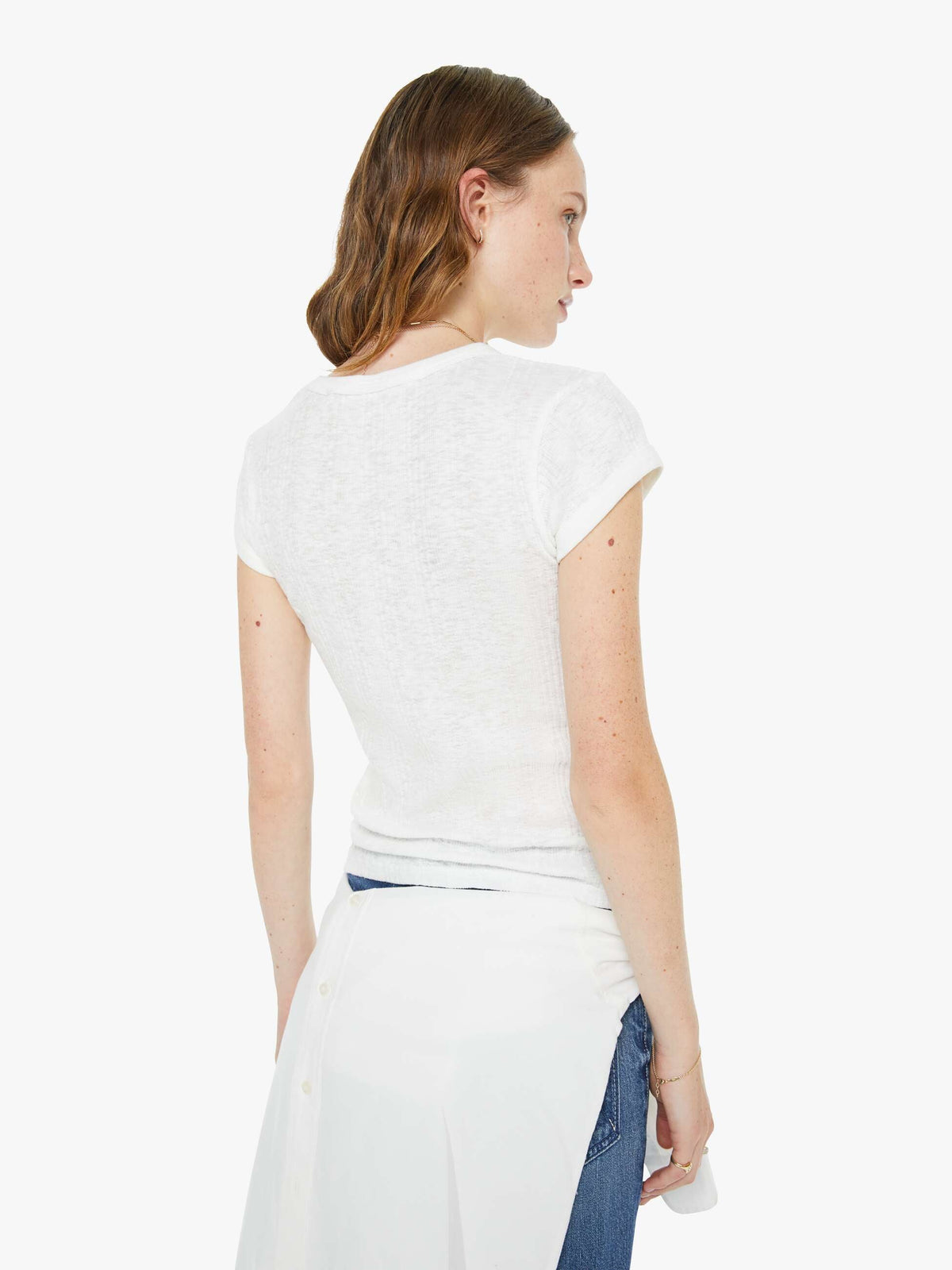 Mother Denim The Flutter Short Fray Shaken Not Stirred
