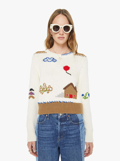 Mother Denim The Shrunken Pullover Little House On The Prairie