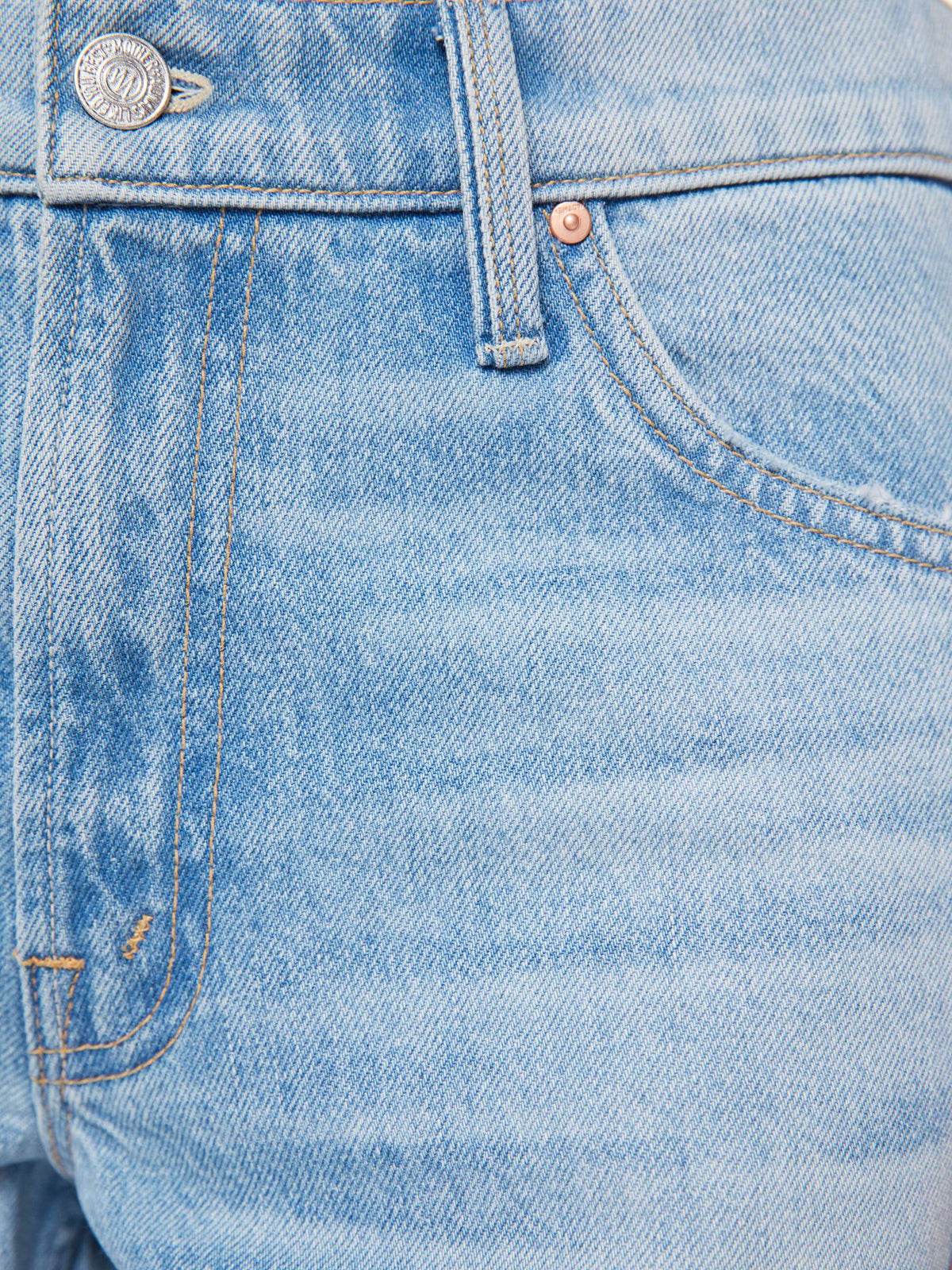 Mother Denim The Zip Raquette Cardigan Fluff Back