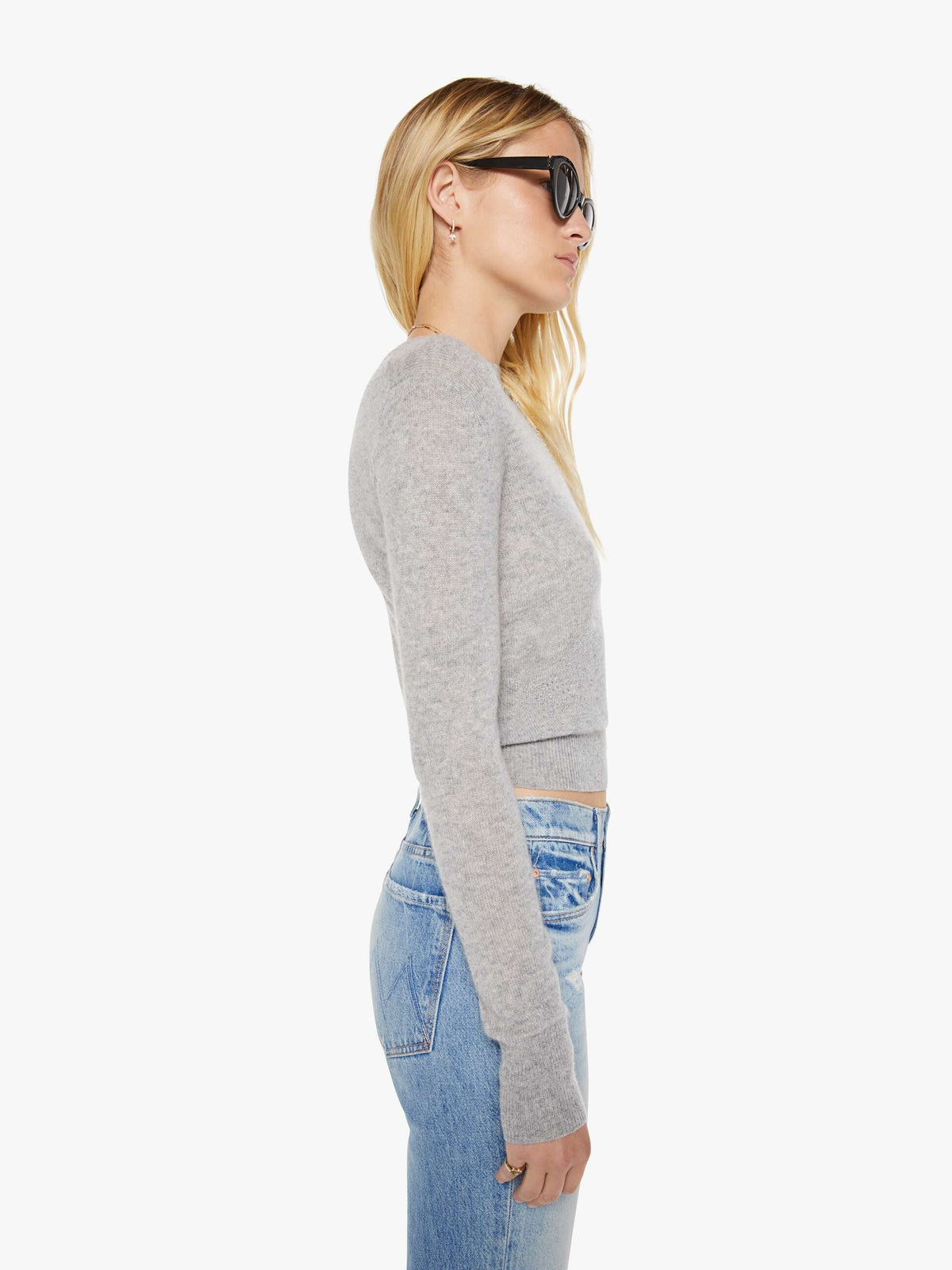 Mother Denim Eterne Francis Sweater Grey