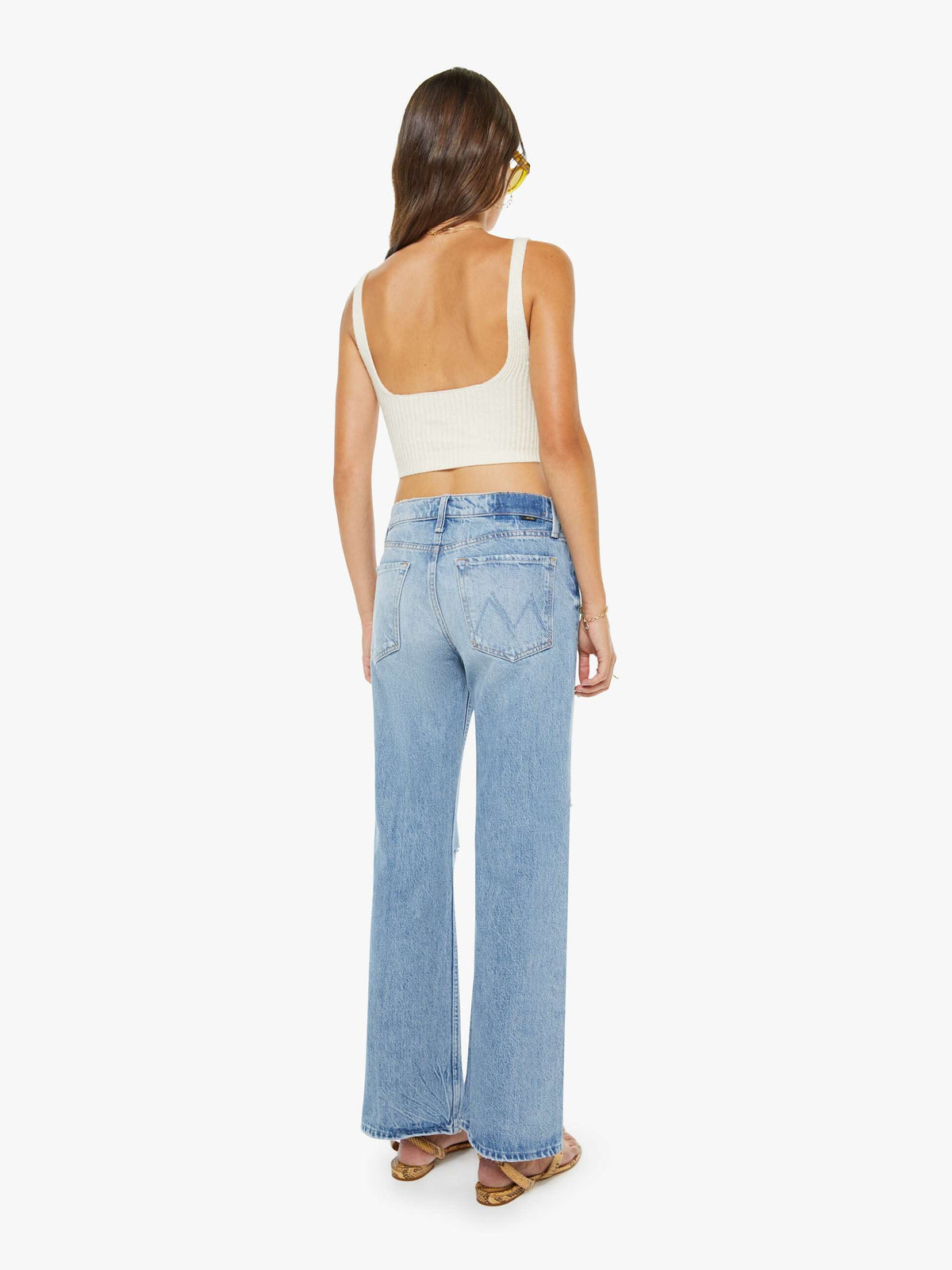 Mother Denim Eterne Barrett Sweater BUTTER STRIPE