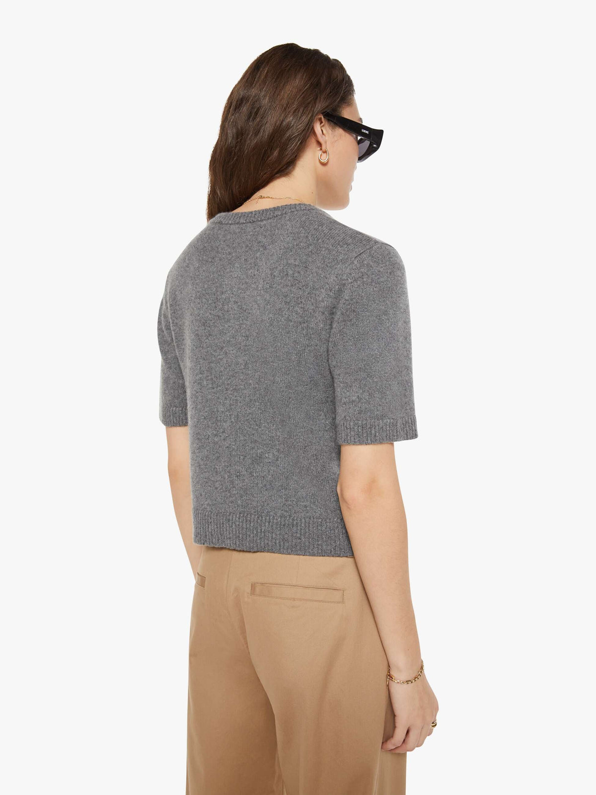 Mother Denim SPRWMN Anita Cardigan Grey