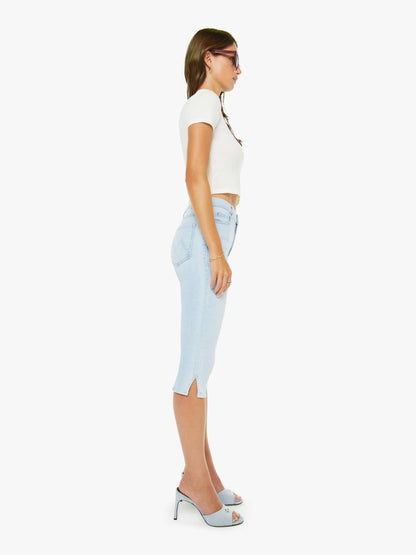 Mother Denim The Quick Dip Roseboom Ballerina And Almond Cream