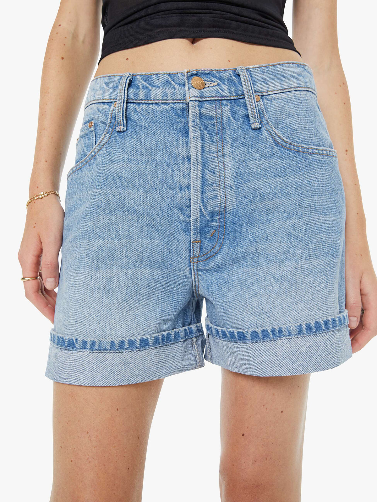 Mother Denim The Camper Lake Scene