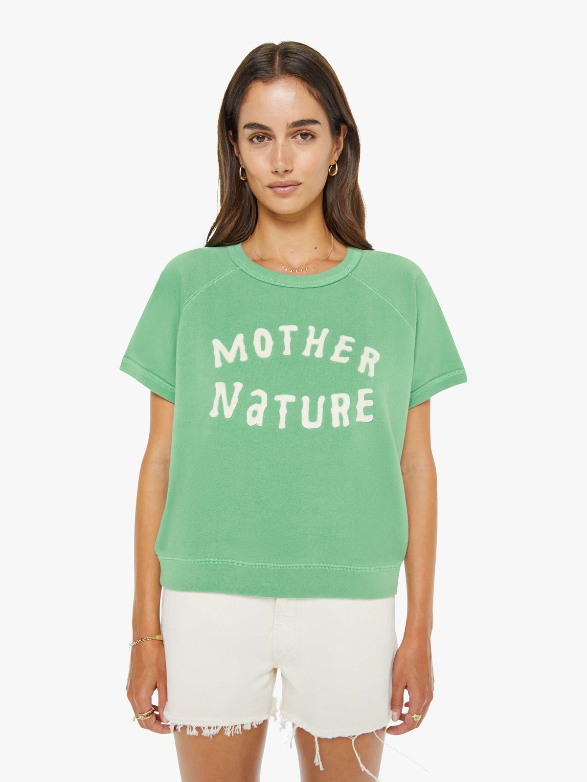 Mother Denim The Short Sleeve Concert MOTHER Nature